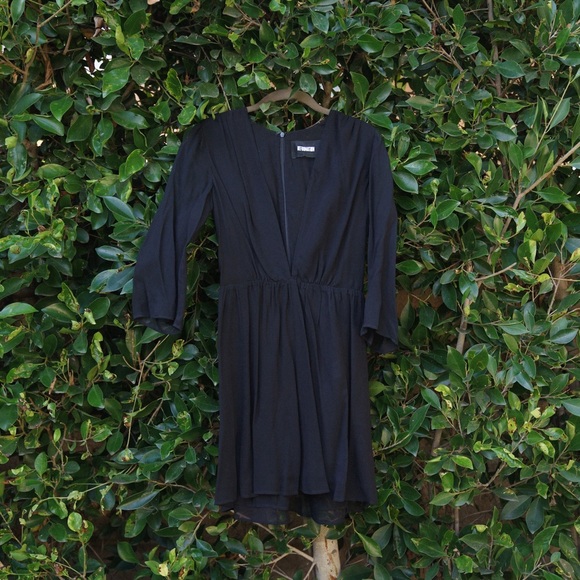 Reformation Freya Dress Black Size 2 - Picture 6 of 6